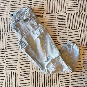 Express Light Wash Ankle Legging Stella Low Rise Size 6
